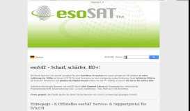 
							         Homepage -esoSAT & offizielles Service- & Support-Portal: Hotline ...								  
							    