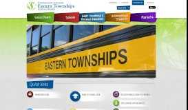 
							         Homepage ETSB | Eastern Townships School BoardEastern ...								  
							    