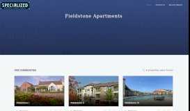 
							         Homepage | Fieldstone Apartments - SPMG, LLC								  
							    
