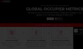 
							         Homepage | Global Occupier Metrics | Cushman & Wakefield								  
							    