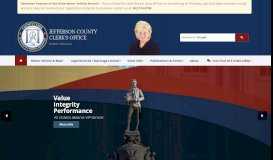 
							         Homepage - Jefferson County Clerk | Bobbie Holsclaw								  
							    