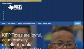 
							         Homepage | KIPP Houston Public Schools								  
							    
