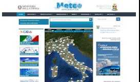 
							         Homepage | MeteoAM.it - Servizio Meteorologico Aeronautica Militare								  
							    