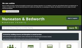 
							         Homepage - Nuneaton and Bedworth								  
							    