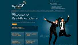 
							         Homepage - Rye Hills Academy								  
							    