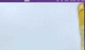 
							         Homepage - SEIU - Service Employees International Union								  
							    