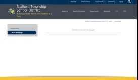 
							         Homepage / STAC Homepage - Stafford Township School District								  
							    