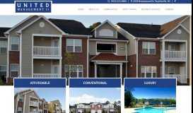 
							         Homepage - United Management II - Fayetteville, NC								  
							    