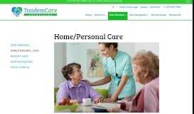 
							         Home/Personal Care | Tandem Care Associates								  
							    