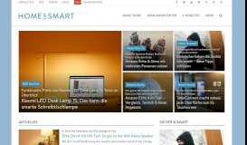 
							         home&smart | News, Tests, Kaufberatung - Smart Home & E-Mobilität								  
							    