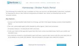 
							         Homesnap/Broker Public Portal — NorthstarMLS								  
							    