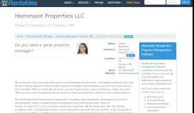 
							         Homespot Properti... - Property Manager near Portales, NM - Rentables								  
							    