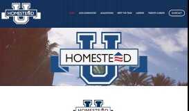 
							         Homestead U • Student Housing Management Company								  
							    