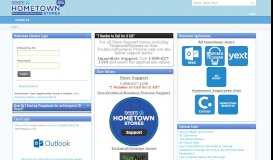 
							         Hometown Connect Login								  
							    