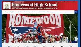 
							         Homewood High School / Homepage - Homewood City Schools								  
							    