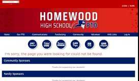 
							         Homewood High School PTO - Homewood, AL - Membership ToolKit								  
							    