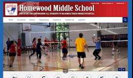 
							         Homewood Middle School / Homepage - Homewood City Schools								  
							    