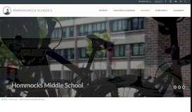 
							         Hommocks Middle School - Mamaroneck Union Free School District								  
							    
