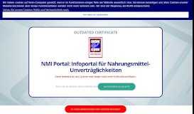 
							         HONConduct433416 - NMI Portal: Infoportal für Nahrungsmittel ...								  
							    