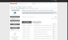 
							         Honeywell HPS Technical Support - Why am I no longer reading my ...								  
							    