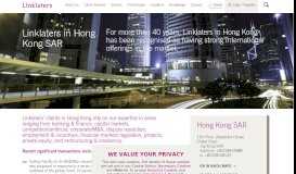 
							         Hong Kong | Linklaters								  
							    