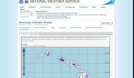 
							         Honolulu Climate Portal - National Weather Service								  
							    