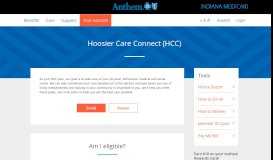 
							         Hoosier Care Connect (HCC) | Anthem BlueCross BlueShield Indiana ...								  
							    