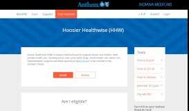 
							         Hoosier Healthwise (HHW) | Anthem BlueCross BlueShield ...								  
							    