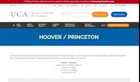 
							         Hoover / Princeton | Urology Centers of Alabama | Urology Centers of ...								  
							    