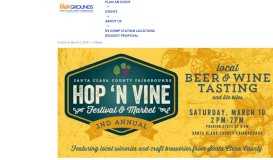 
							         Hop 'N Vine Festival & Market | Santa Clara County Fairgrounds								  
							    