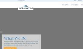 
							         Hope Haven: Helping Those With Disabilities Achieve Independent ...								  
							    