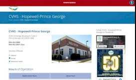 
							         Hopewell-Prince George Community Health Center (HPG)								  
							    