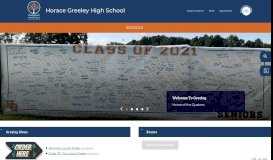 
							         Horace Greeley Home - Chappaqua Central School District								  
							    