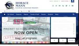 
							         Horace Mann K-8 / Homepage - Wichita Public Schools								  
							    