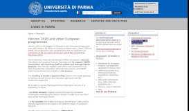 
							         HORIZON 2020 | Università degli Studi di Parma - University of Parma								  
							    