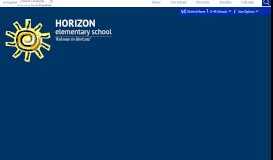 
							         Horizon Elementary / Homepage - School District U-46								  
							    