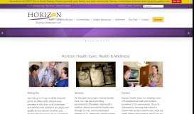 
							         Horizon Health Care								  
							    