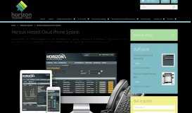 
							         Horizon Hosted Phone Systems								  
							    