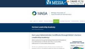 
							         Horizon Leadership Academy | Michigan Association of ...								  
							    
