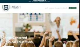 
							         Horizon Prep | Private Christian School in San Diego, CA								  
							    