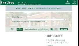 
							         Horn Library | Babson College								  
							    