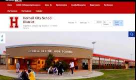 
							         Hornell City School District / Homepage								  
							    