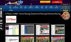 
							         Horse Racing | CITIbet | LK988 | AAstar - Ali88win								  
							    