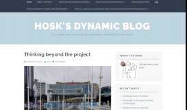 
							         Hosk's Dynamic CRM Blog – All views and opinions are personal ...								  
							    