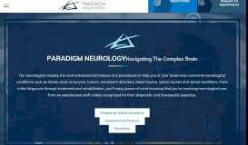 
							         Hospital Affiliates | Paradigm Neurology								  
							    