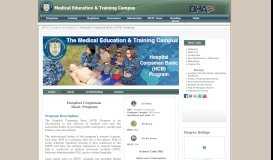 
							         Hospital Corpsman Basic Program - METC Online								  
							    