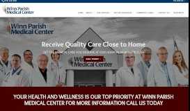 
							         Hospital, Health Center & Emergency Room Services | Winnfield, LA								  
							    