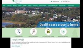 
							         Hospital Maps - Northern Maine Medical Center								  
							    