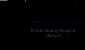 
							         Hospital | Martin County Hospital District | United States								  
							    