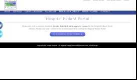 
							         Hospital Portal - Rio Grande Hospital Health Care Clinics Monte Vista ...								  
							    